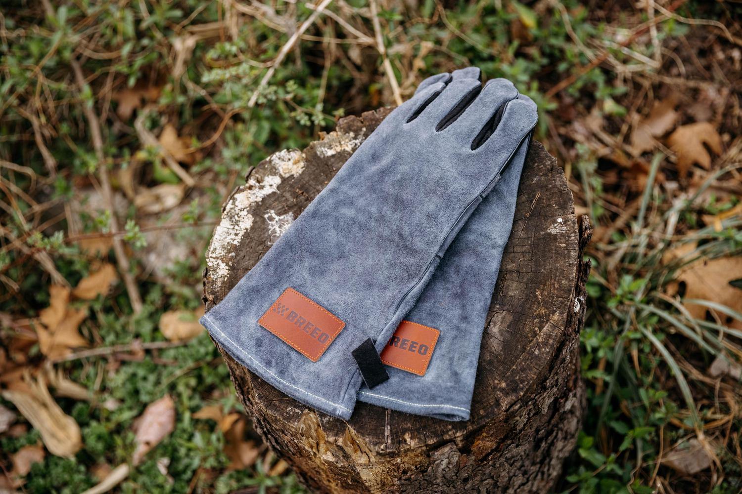 Breeo Leather Fire Gloves - Image 4