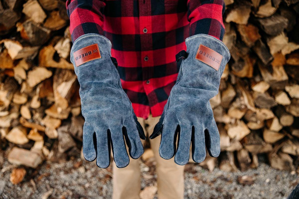Breeo Leather Fire Gloves - Image 6