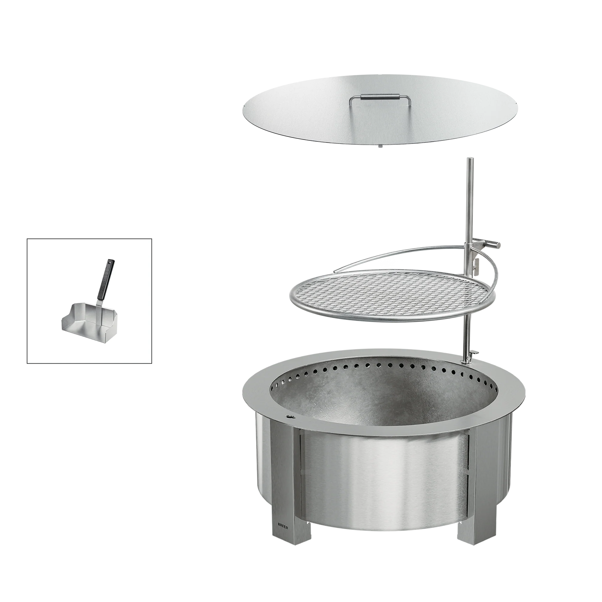 Smokeless Fire Pit Grilling Bundle - Image 15