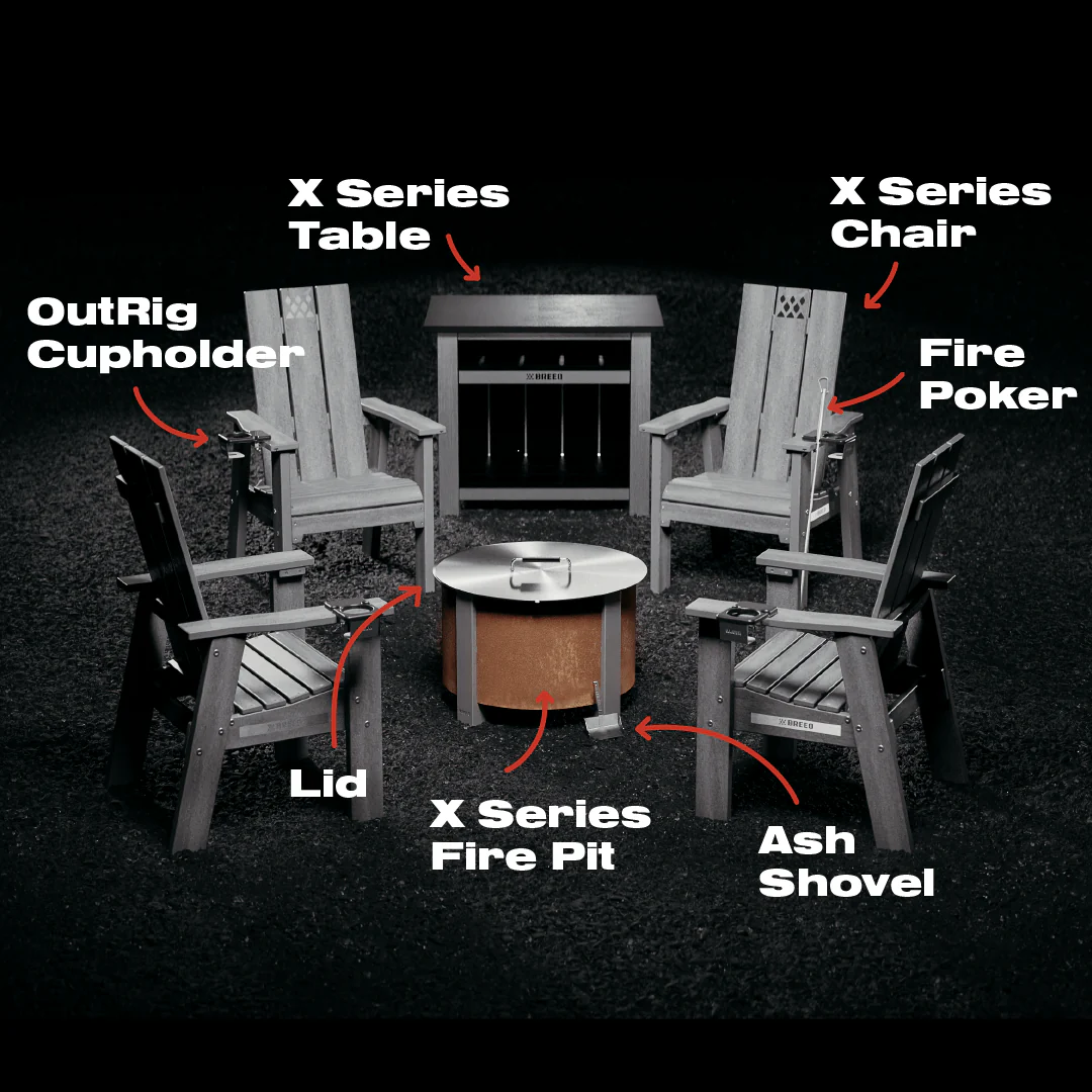 X Series Total Patio Fire Pit Bundle - Image 3